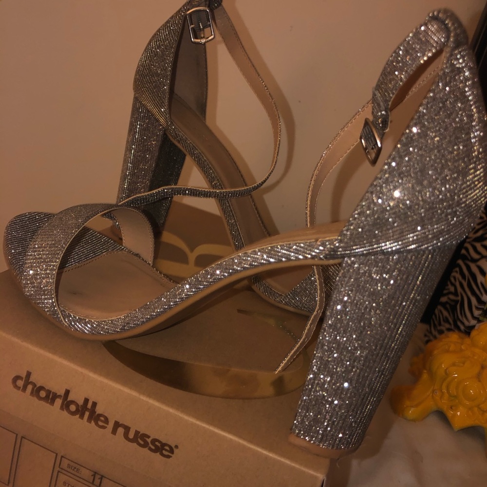 Glitter heels